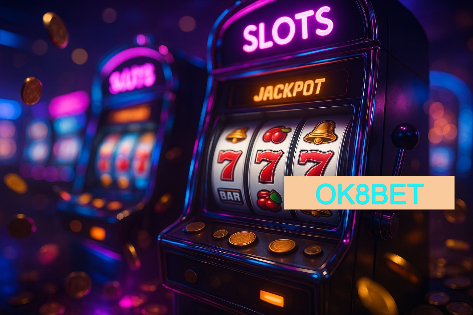 Diversos jogos de caça-níqueis